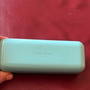 Tiffany & Co. Aqua Eyewear Case only, used